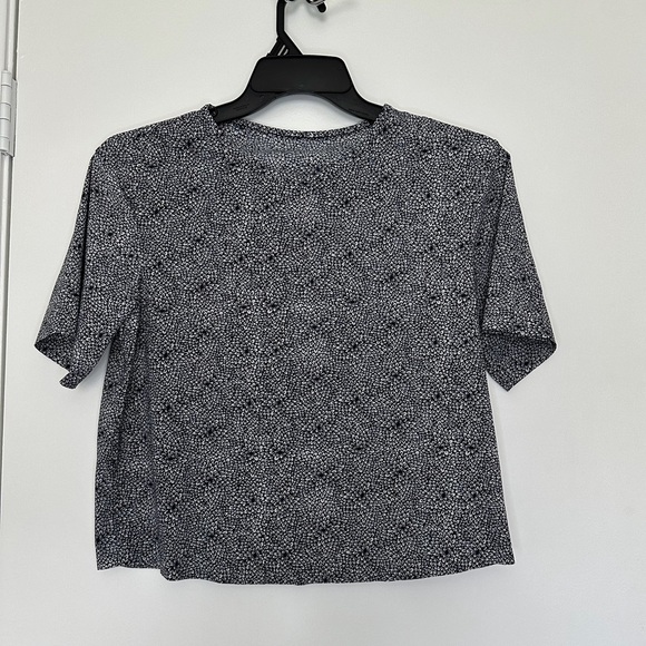 Lululemon Good to Go Tee Plush Petal Black Ghost Size Medium Four-way stretch - Picture 2 of 7